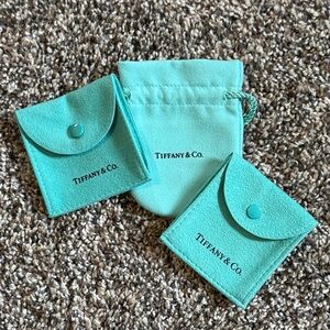 Tiffany & Co. Aqua Pouch Trio